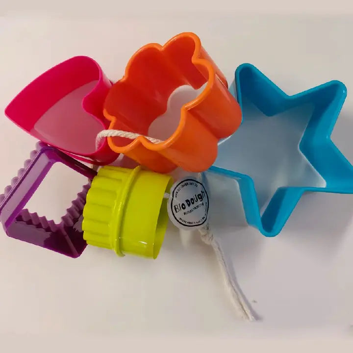 Bio Dough - Shape Cutters - Kids Variety of Fun Shapes