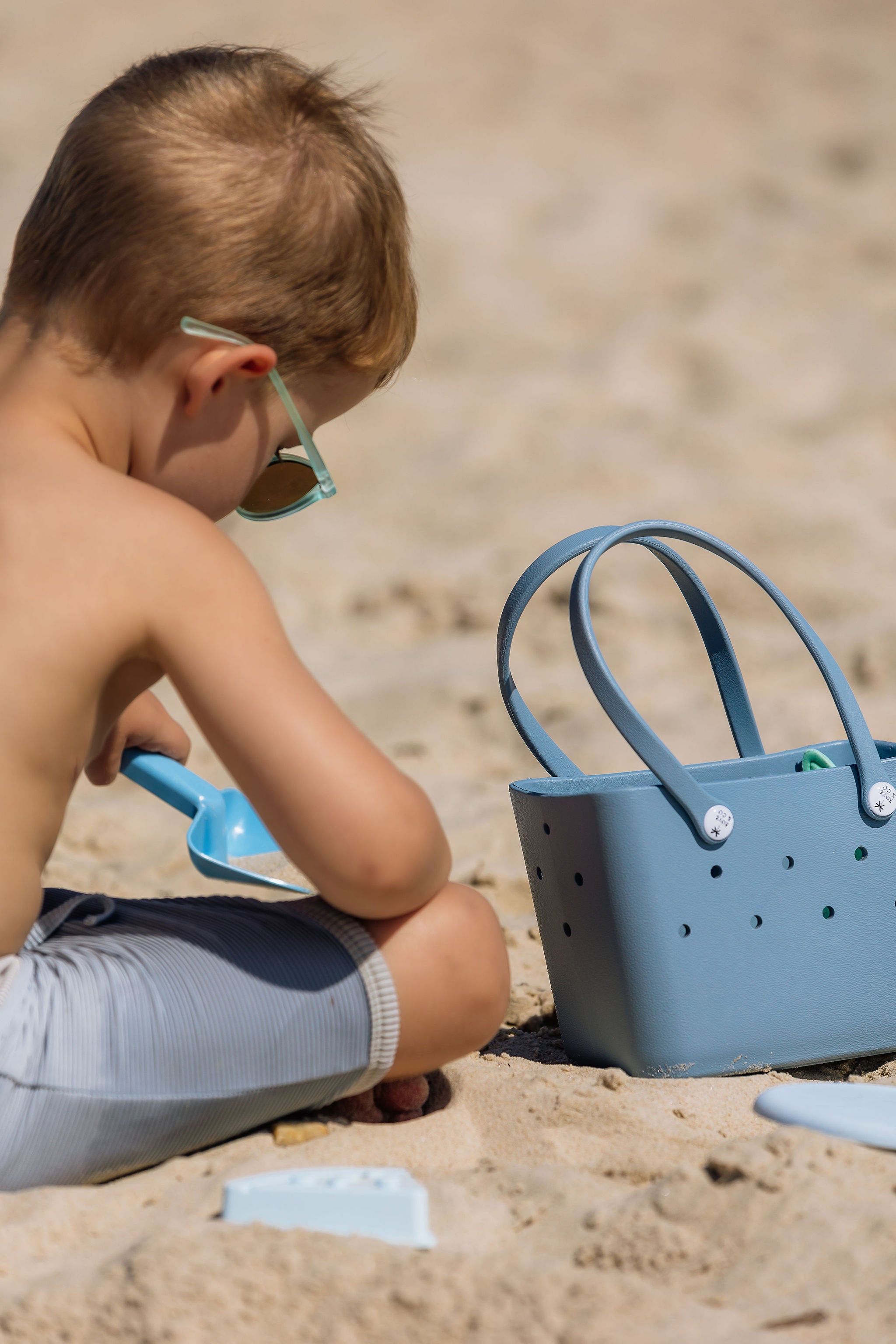 Mini Tribe Bag in Dolphin Blue