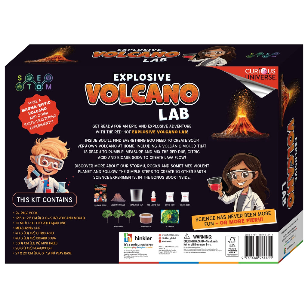 Curious Universe Explosive Volcano Lab
