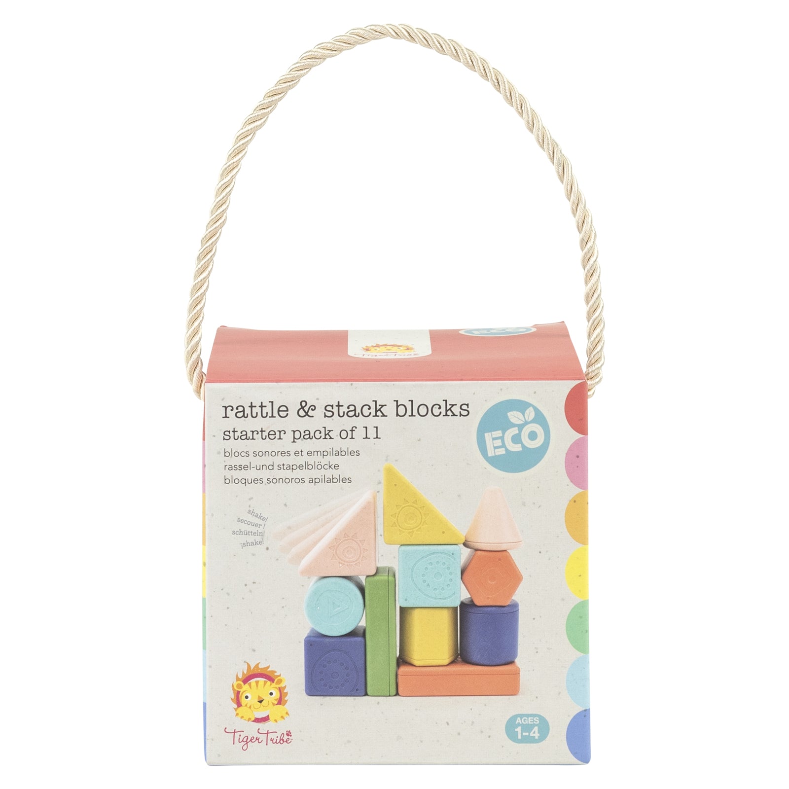 Rattle & Stack Blocks - Starter Pack Of 11