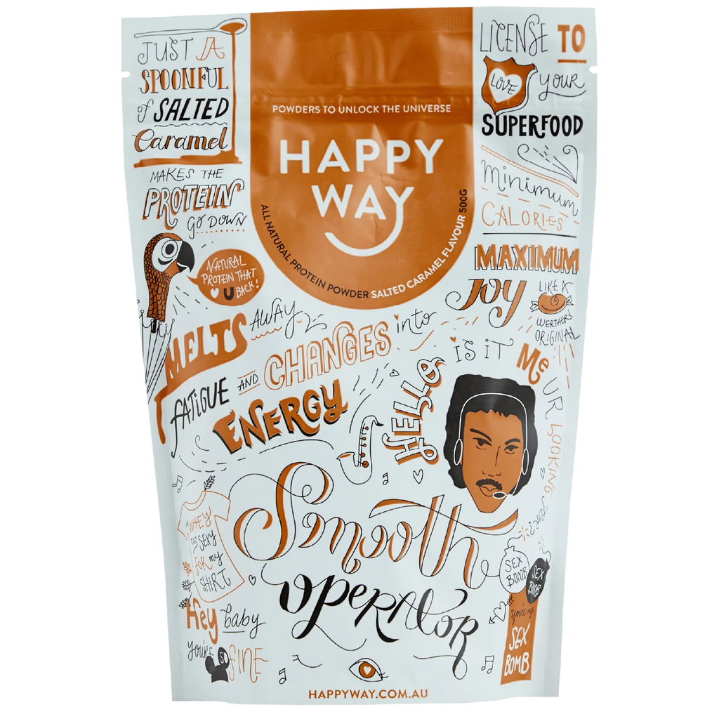 Smooth Operator Salted Caramel Whey Protein Powder 500g