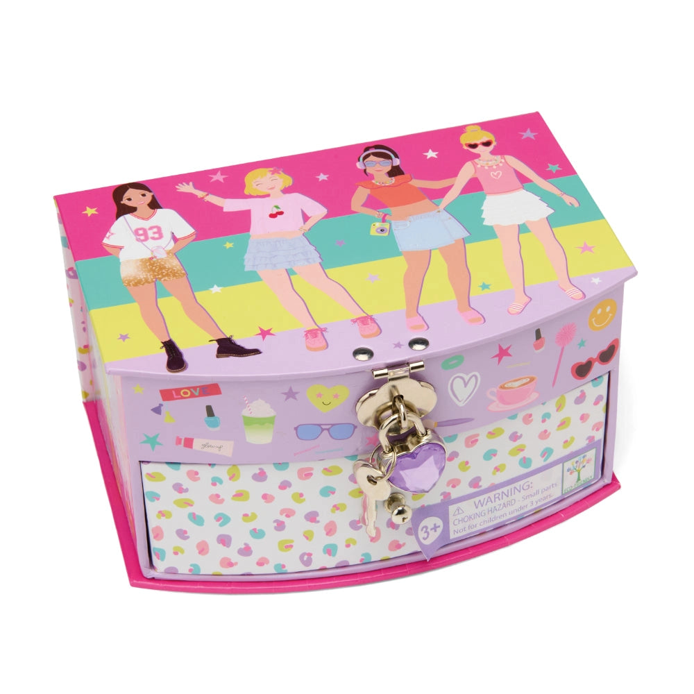 Floss & Rock Fashion Friends Jewellery Box - Fab Friend