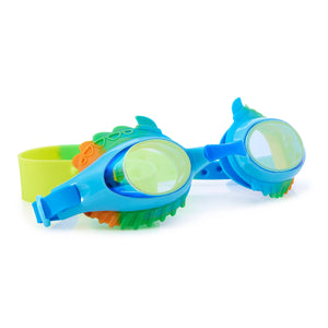 Dylan Jurassic Light Blue Swim Goggles