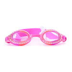 Load image into Gallery viewer, Dreamy Pink Glitter Swim Goggles
