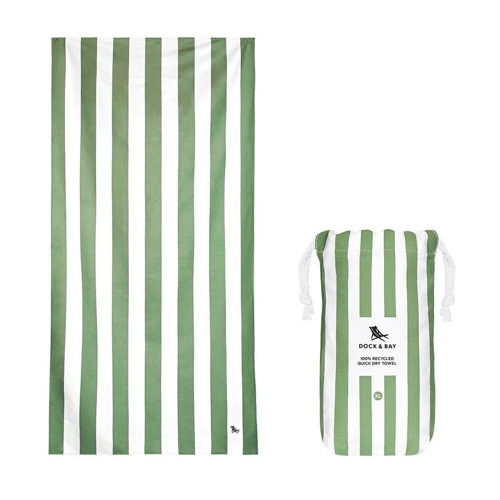 Quick Dry Towel Cayman Olive - XL
