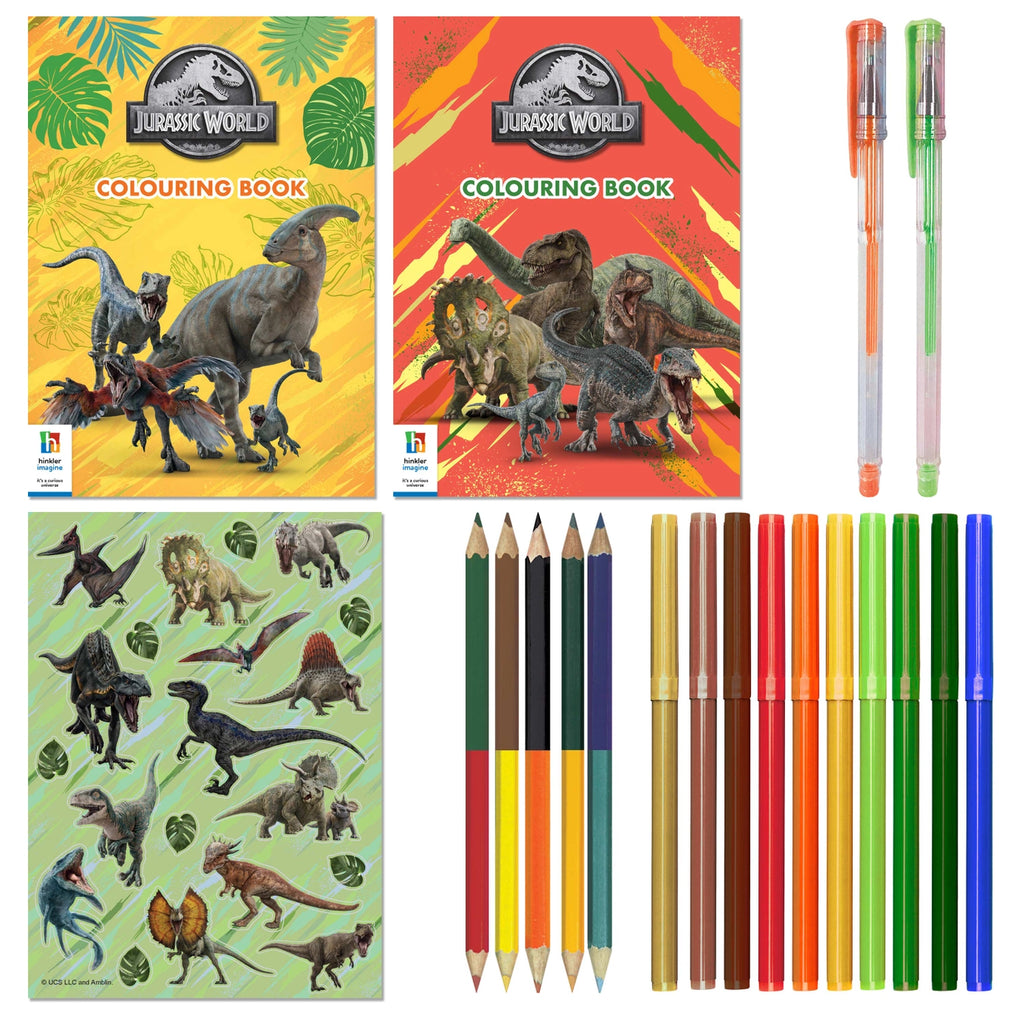 Kaleidoscope Jurassic World Colouring Carry Case