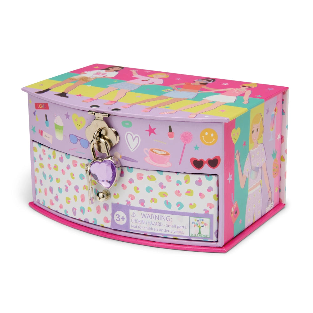 Floss & Rock Fashion Friends Jewellery Box - Fab Friend