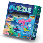 Load image into Gallery viewer, Foil Puzzle 60 pc - Shimmering Shark
