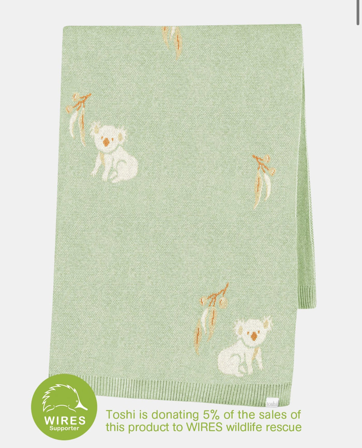 Organic Blanket Storytime - Koala