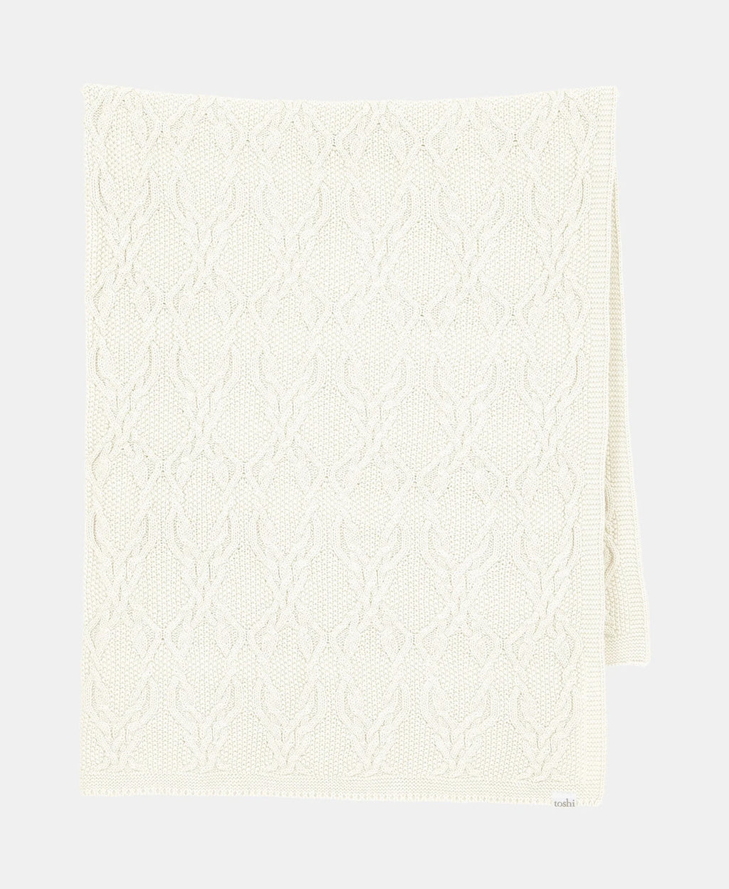Organic Blanket Bowie - Cream