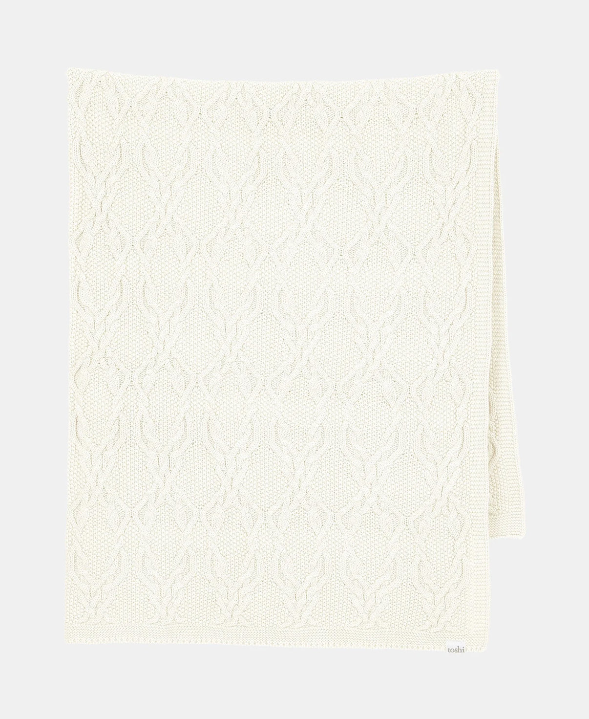 Organic Blanket Bowie - Cream