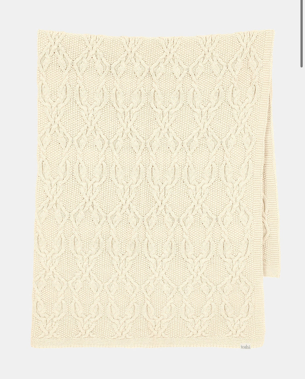 Organic Blanket Bowie - Feather