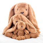 Load image into Gallery viewer, Bailey Caramel Bunny Soft Toy 34cm
