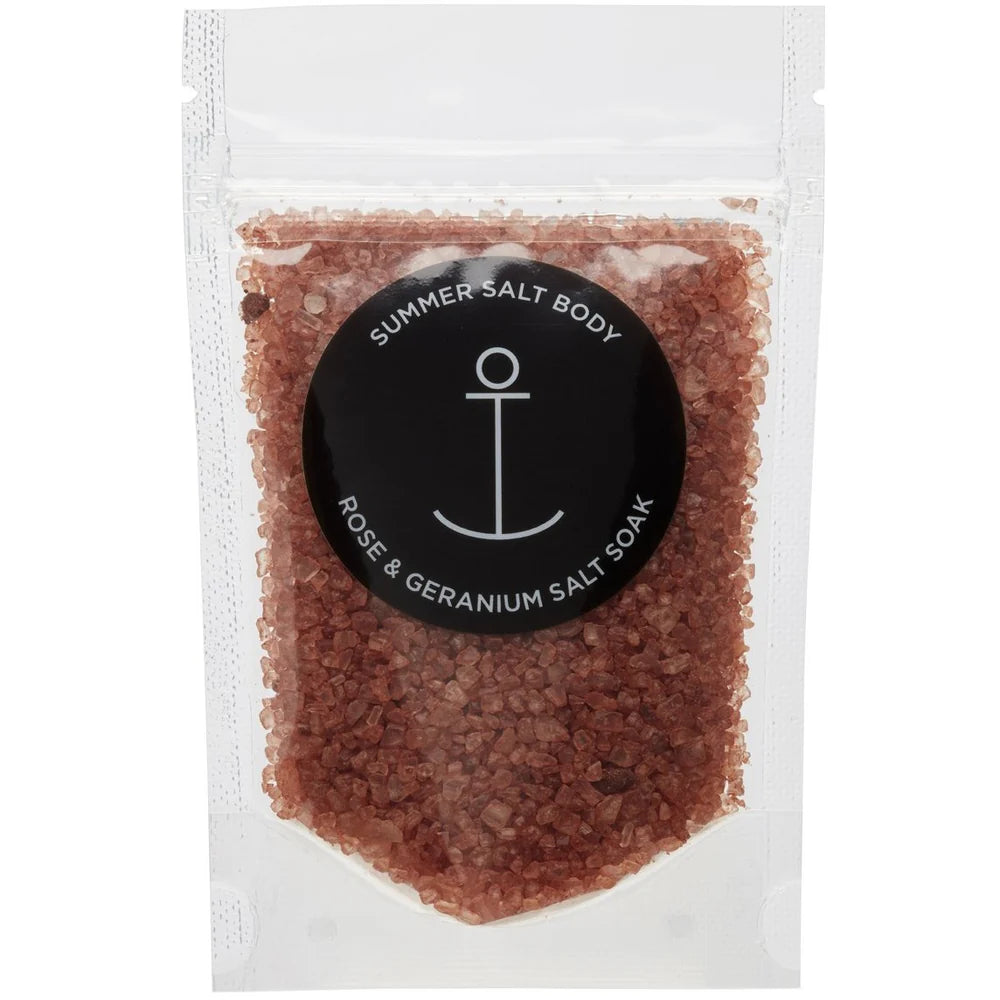 MINI SALT SOAK | ROSE & GERANIUM - 70G