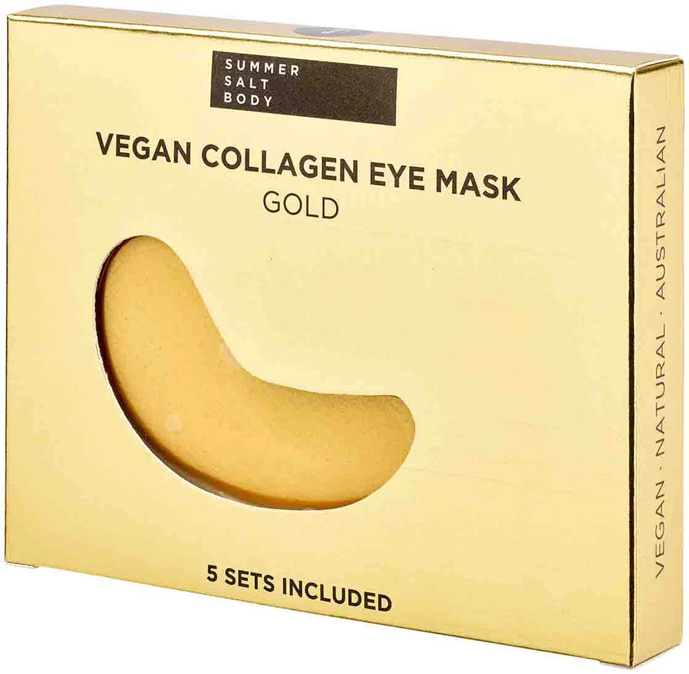 VEGAN COLLAGEN EYE MASK GOLD