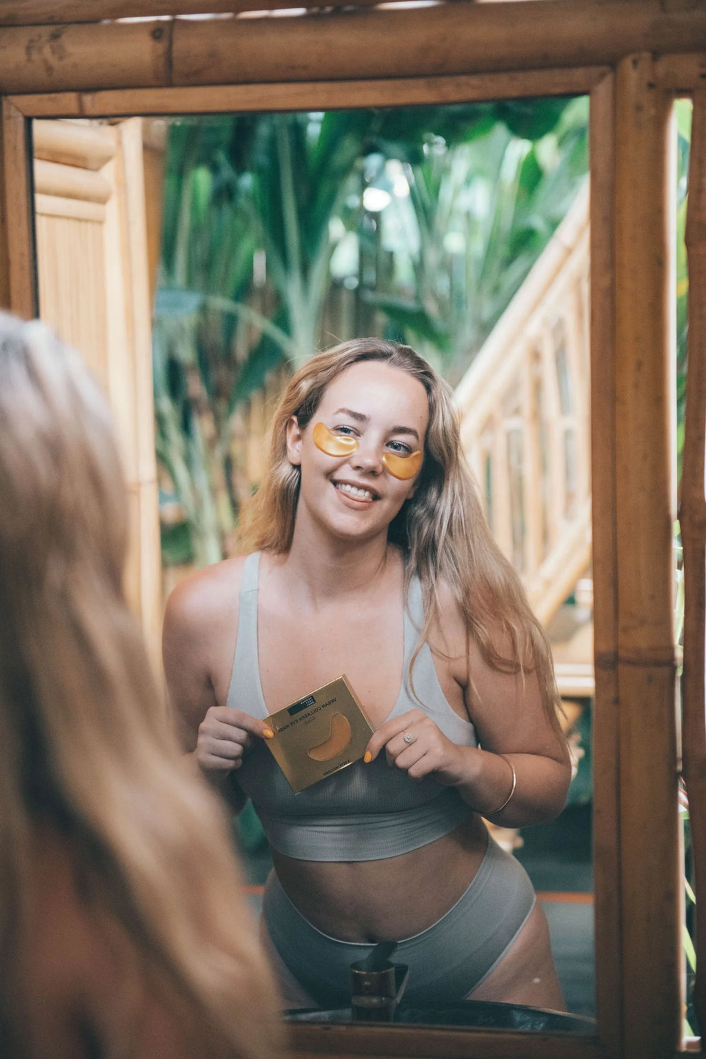 VEGAN COLLAGEN EYE MASK GOLD