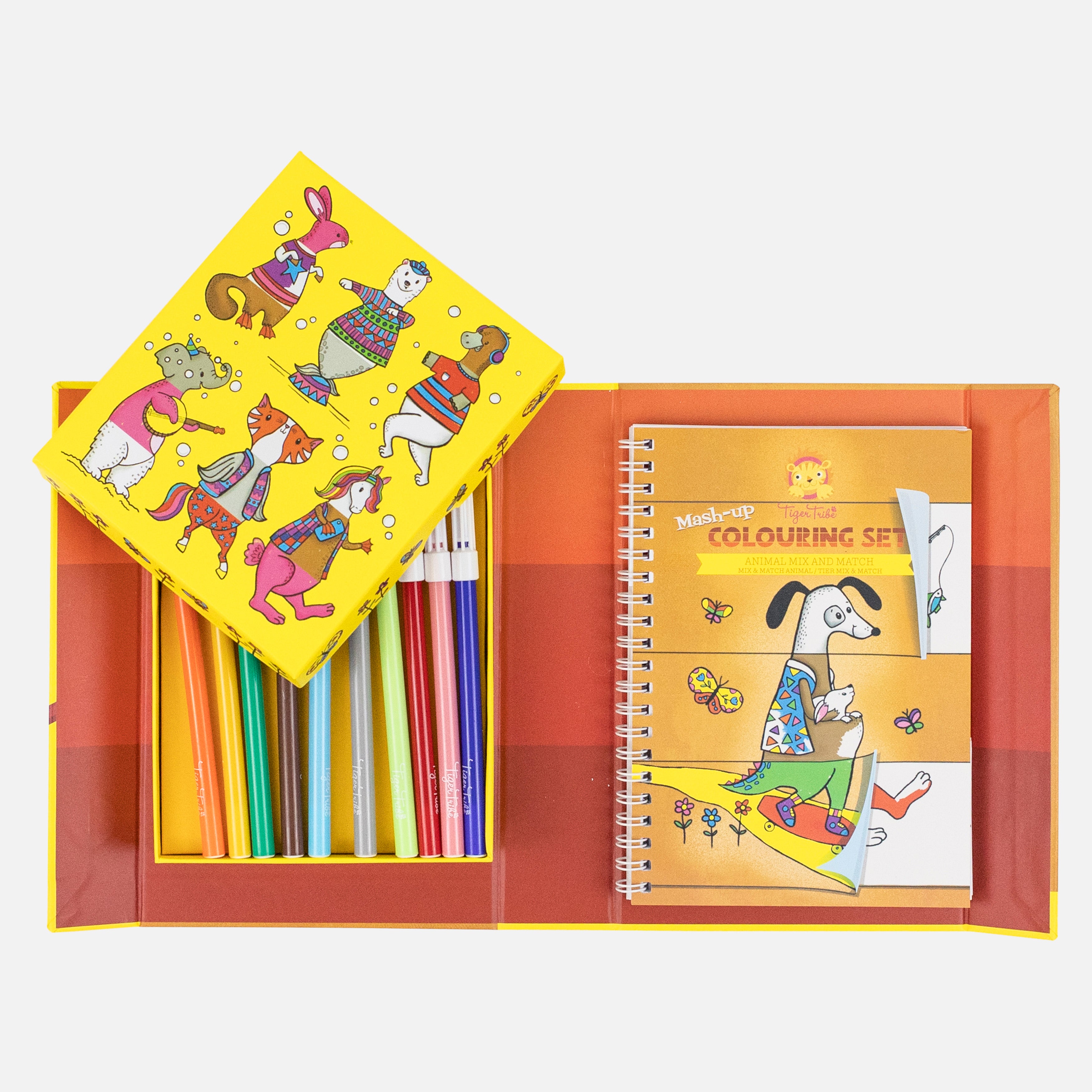 Mash-up Colouring Set - Animal Mix Up