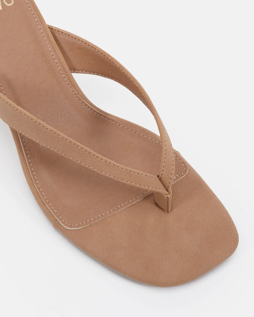 Neave Biscoff Nubuck High Heels