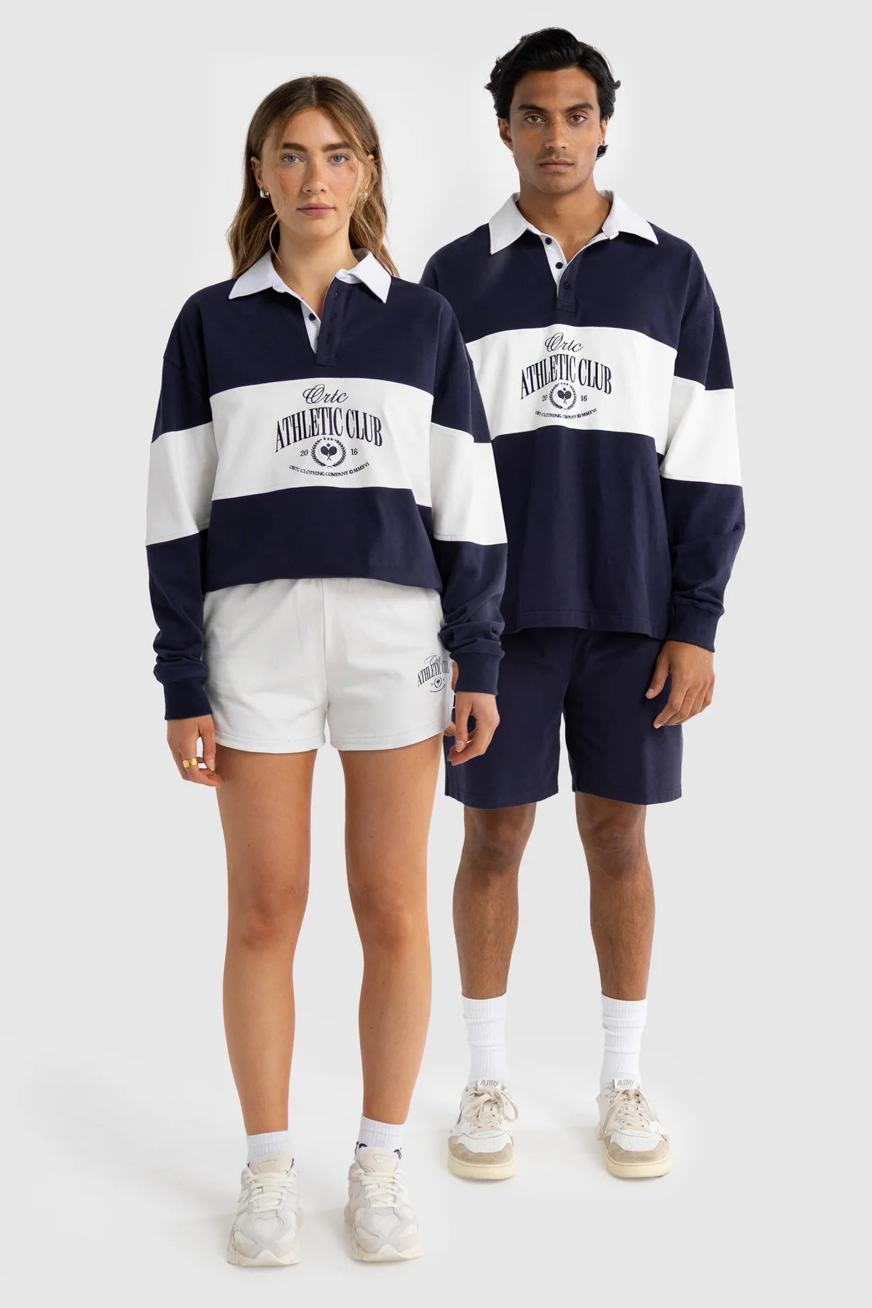Athletic Club Rugby Sweater Navy