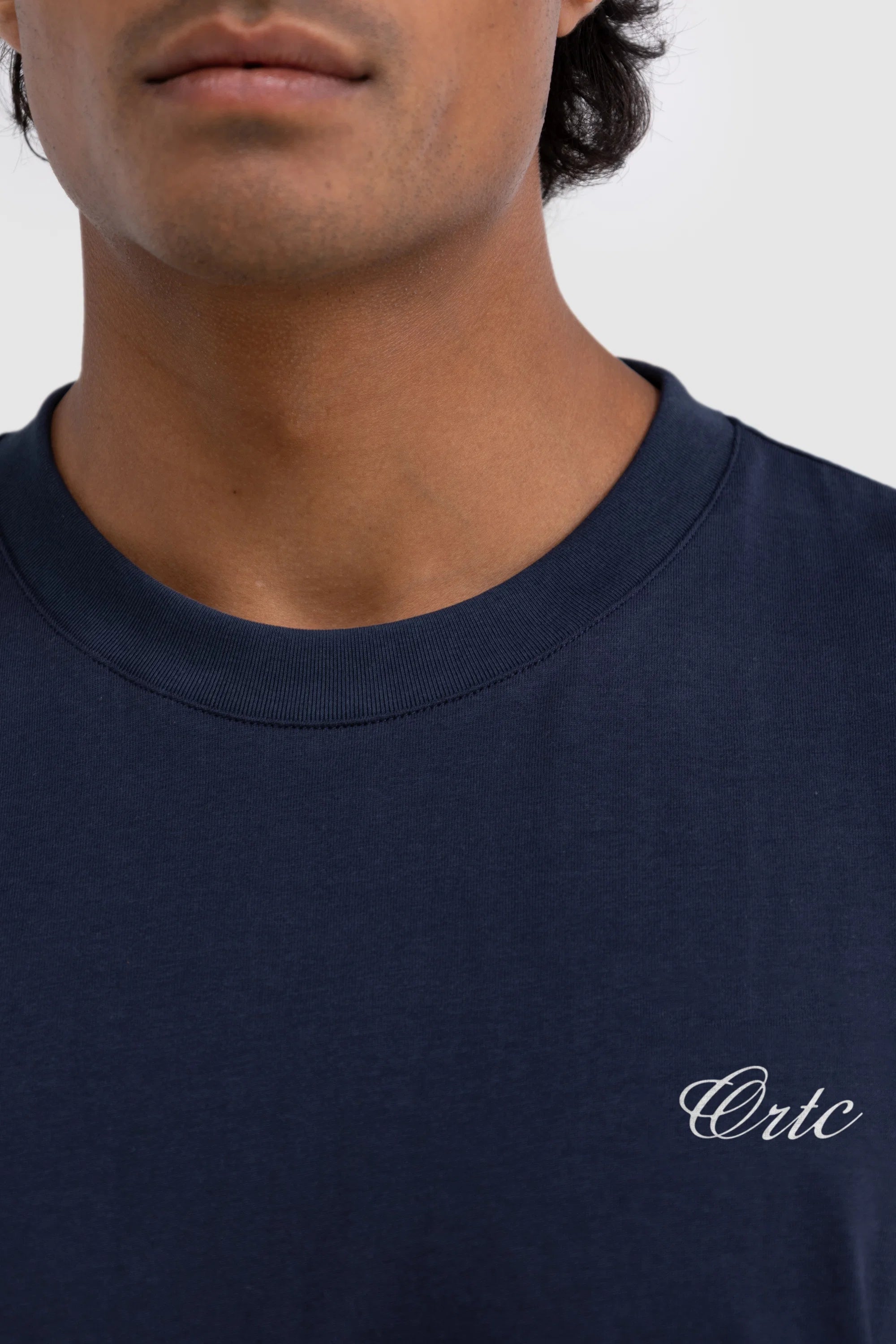 Athletic Club Box T Shirt Navy