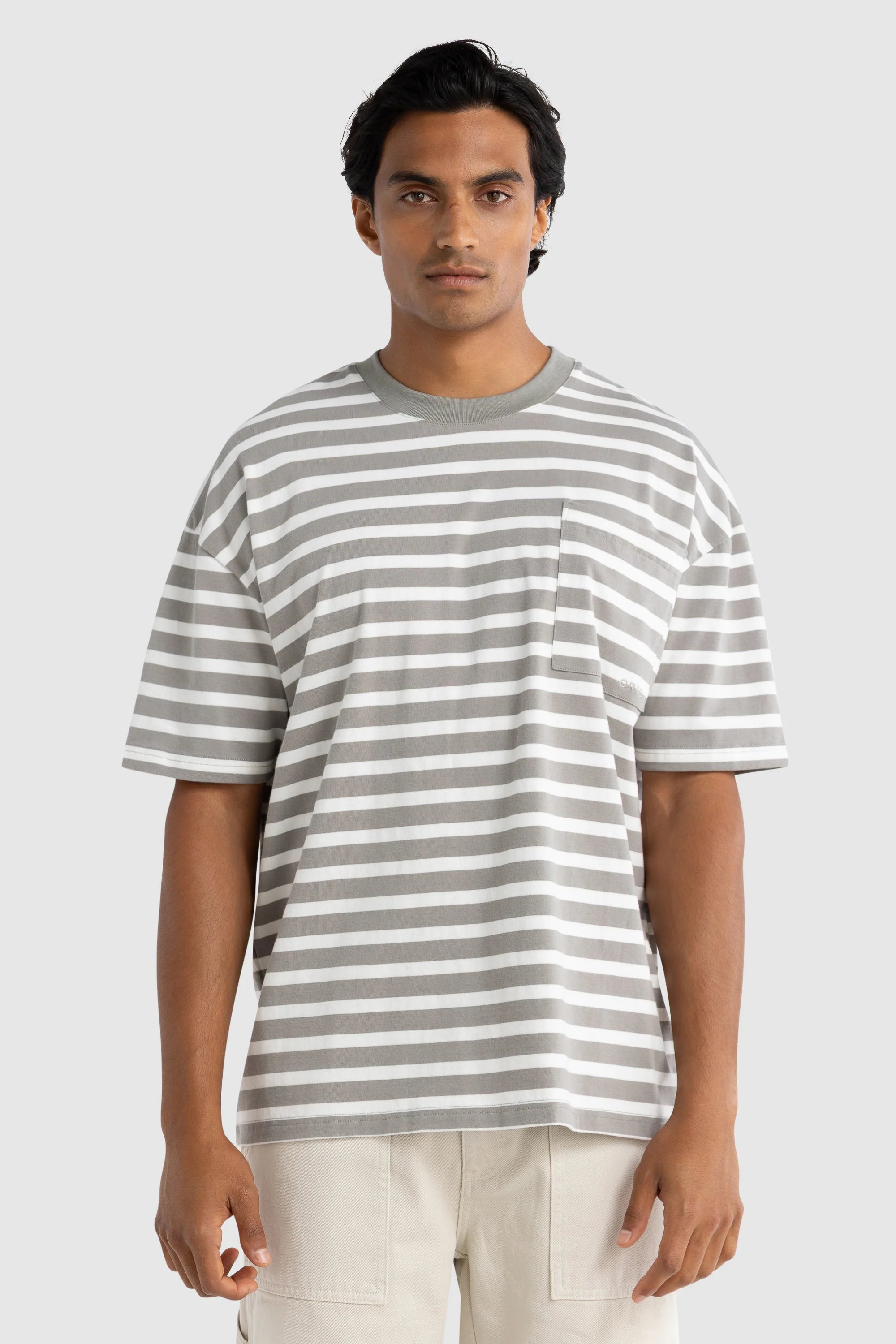 Cooper Box Fit T Shirt Sage