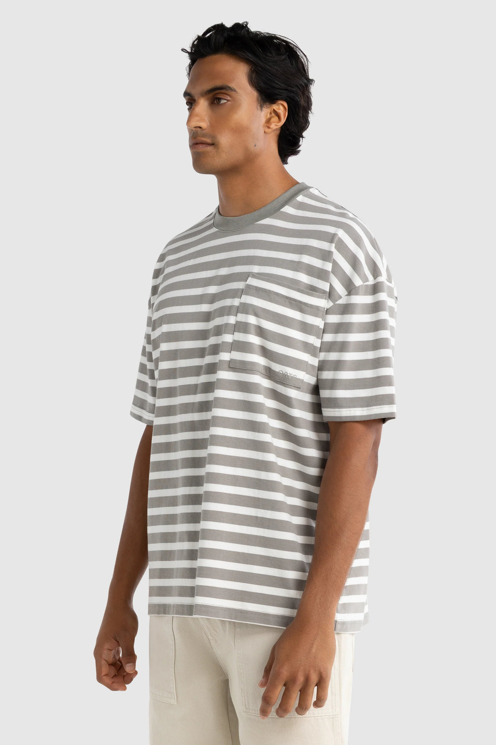 Cooper Box Fit T Shirt Sage