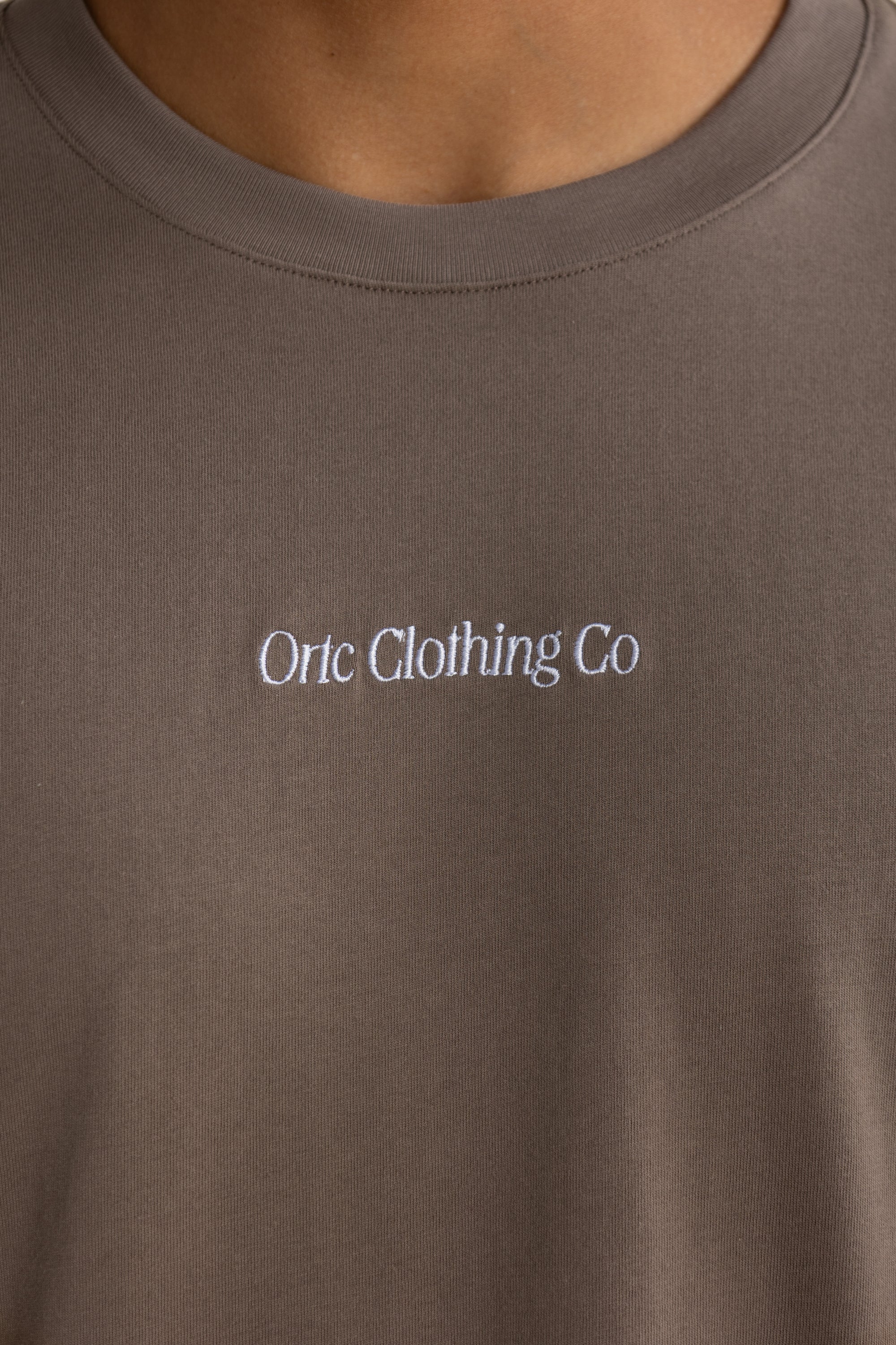Lennox Box Fit T Shirt Bark
