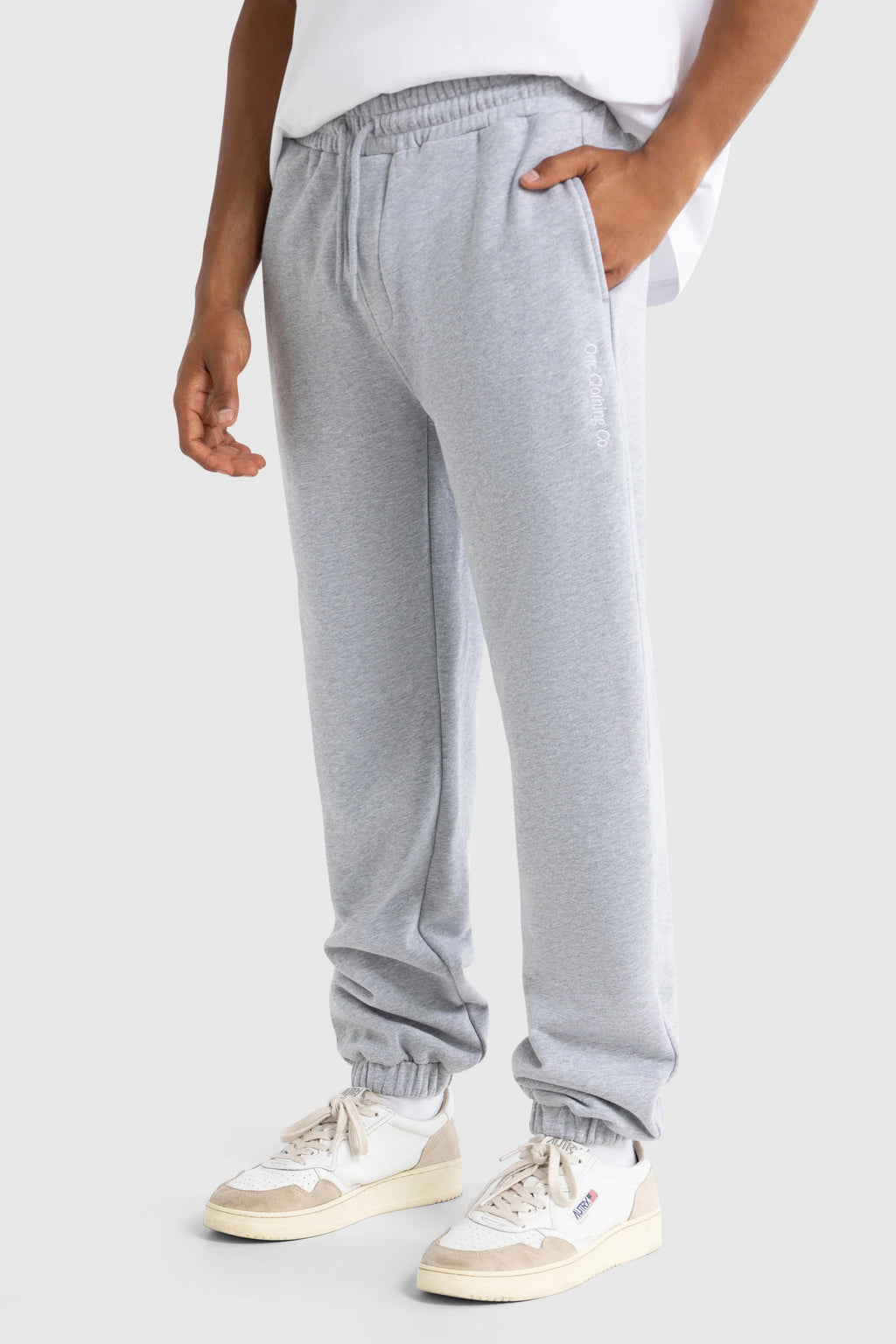 Lennox Track Pants Grey Marle