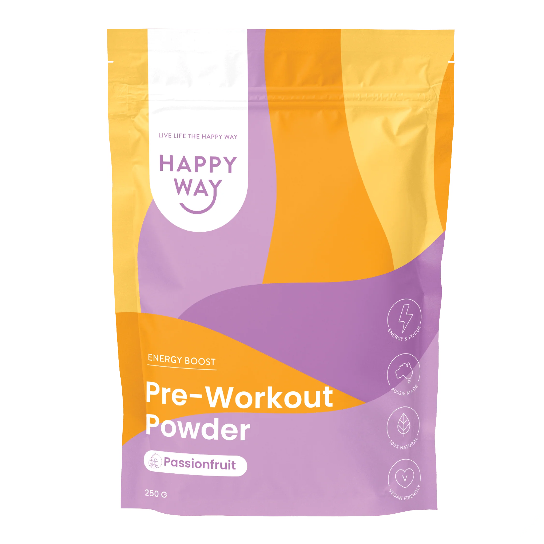 Passionfruit Pre-Workout Powder 250g