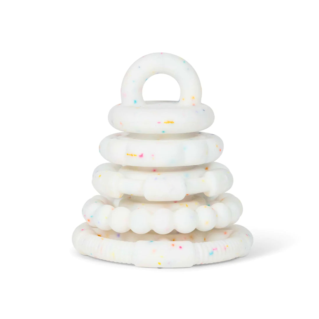 Rainbow Stacker and Teether Toy