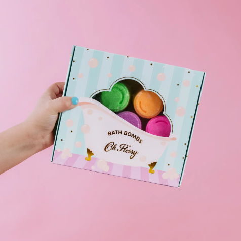 Oh Flossy Kids Mini Bath Bombs