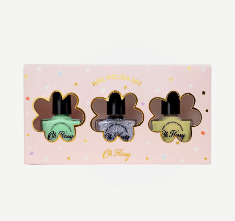 Oh Flossy Australian Supporters Nail Polish Set