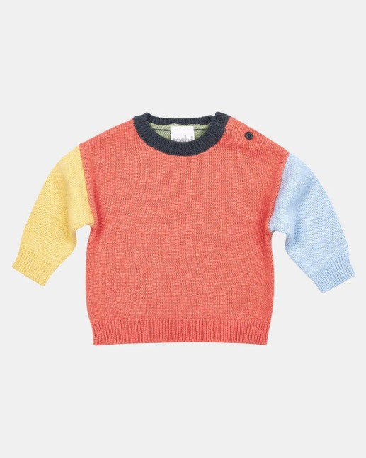 Organic Pullover Bobby - Paprika