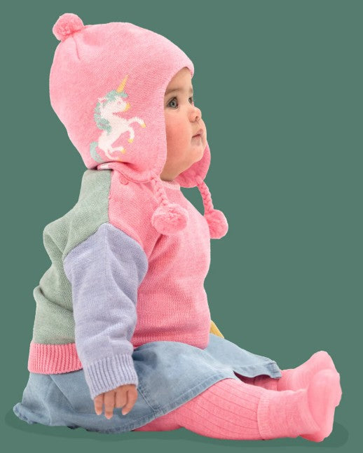 Organic Pullover Bobby - Carmine