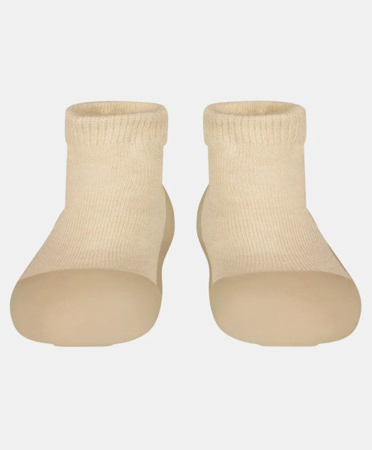 Organic Hybrid Walking Socks Dreamtime Footsteps - Driftwood