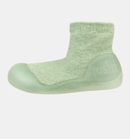 Organic Hybrid Walking Socks Dreamtime Footsteps - Matcha