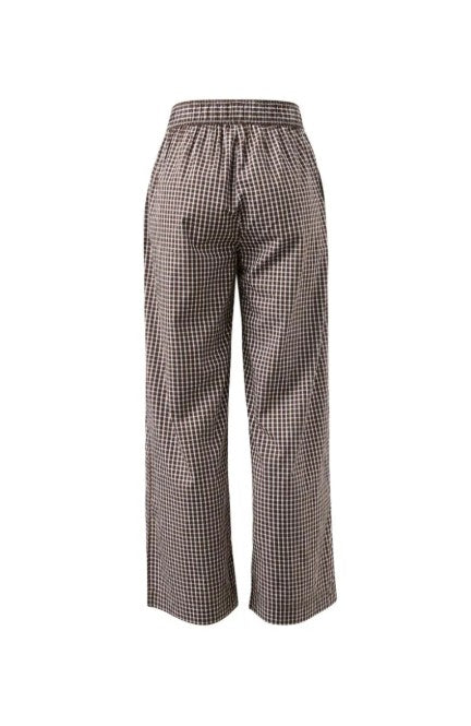 The Lounge Pant Chocolate Check