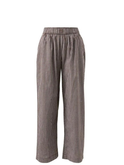 The Lounge Pant Chocolate Check