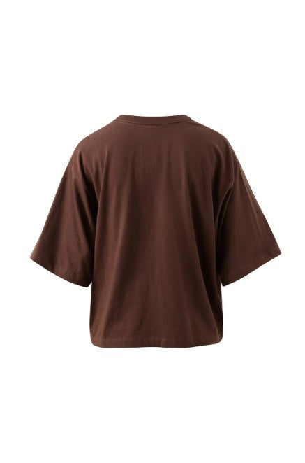 Pheobe Premium Tee Chocolate