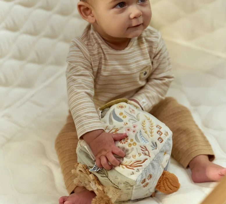 Safari Friends Soft Activity Cube