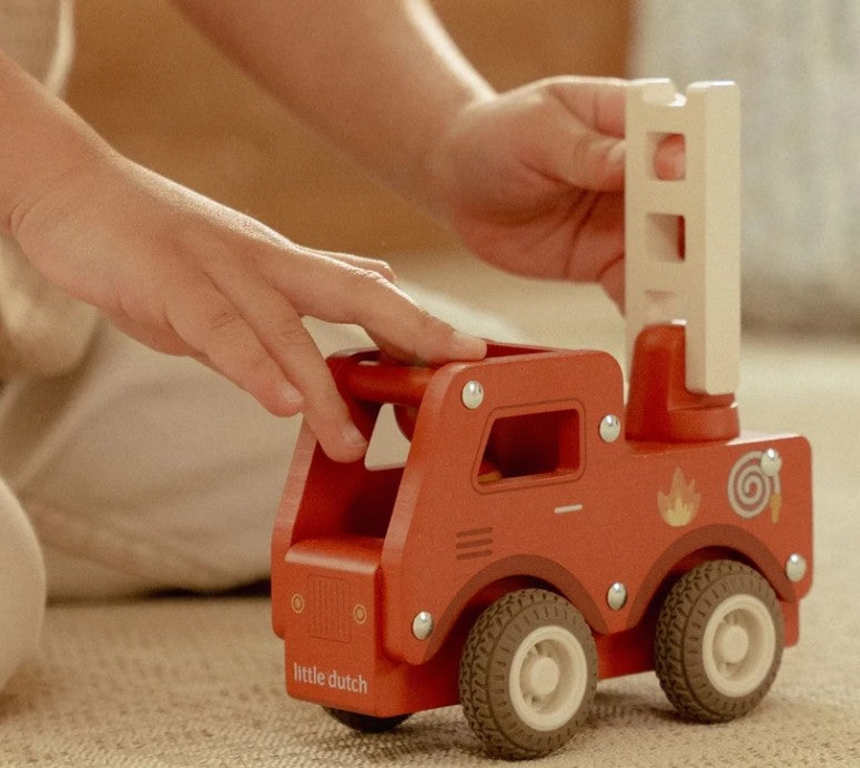 Wooden Fire Truck