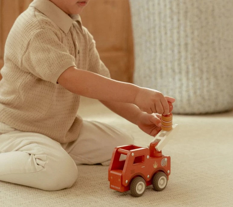 Wooden Fire Truck