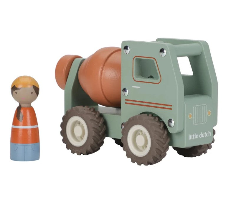 Wooden Cement Truck