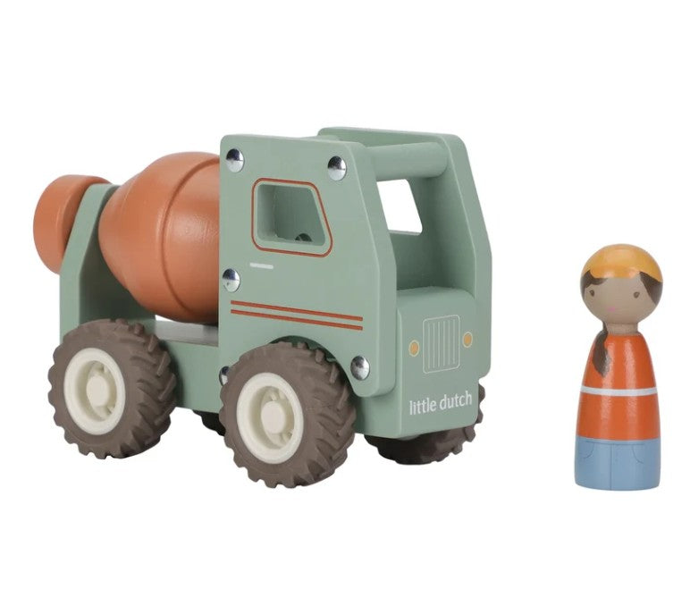 Wooden Cement Truck