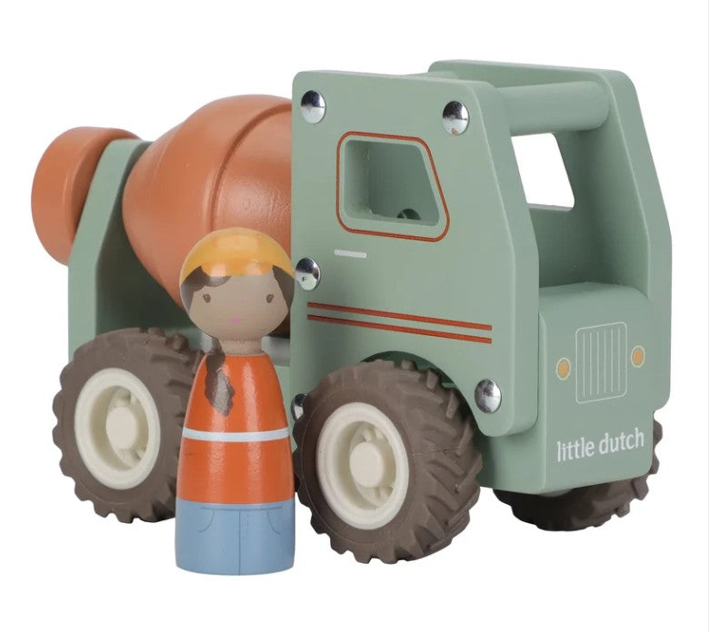 Wooden Cement Truck