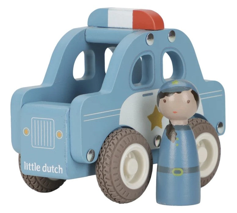 Wooden Police Car