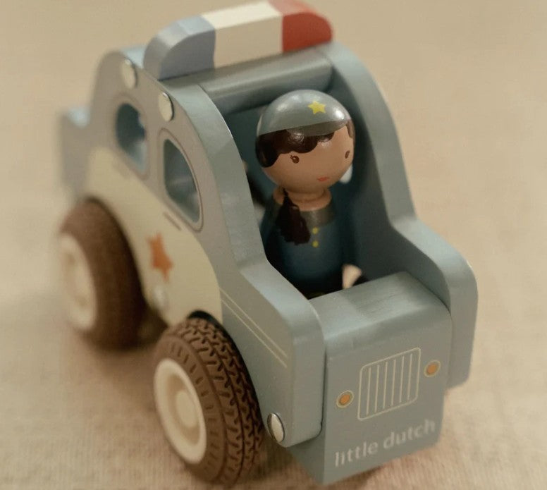 Wooden Police Car