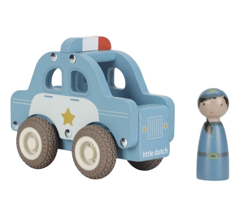 Wooden Police Car