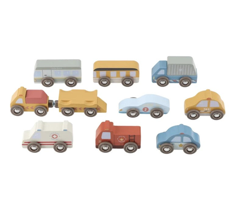 Wooden Vehicle Set