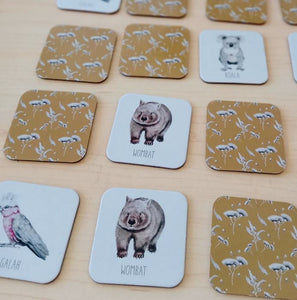 Australia Memory Card Game